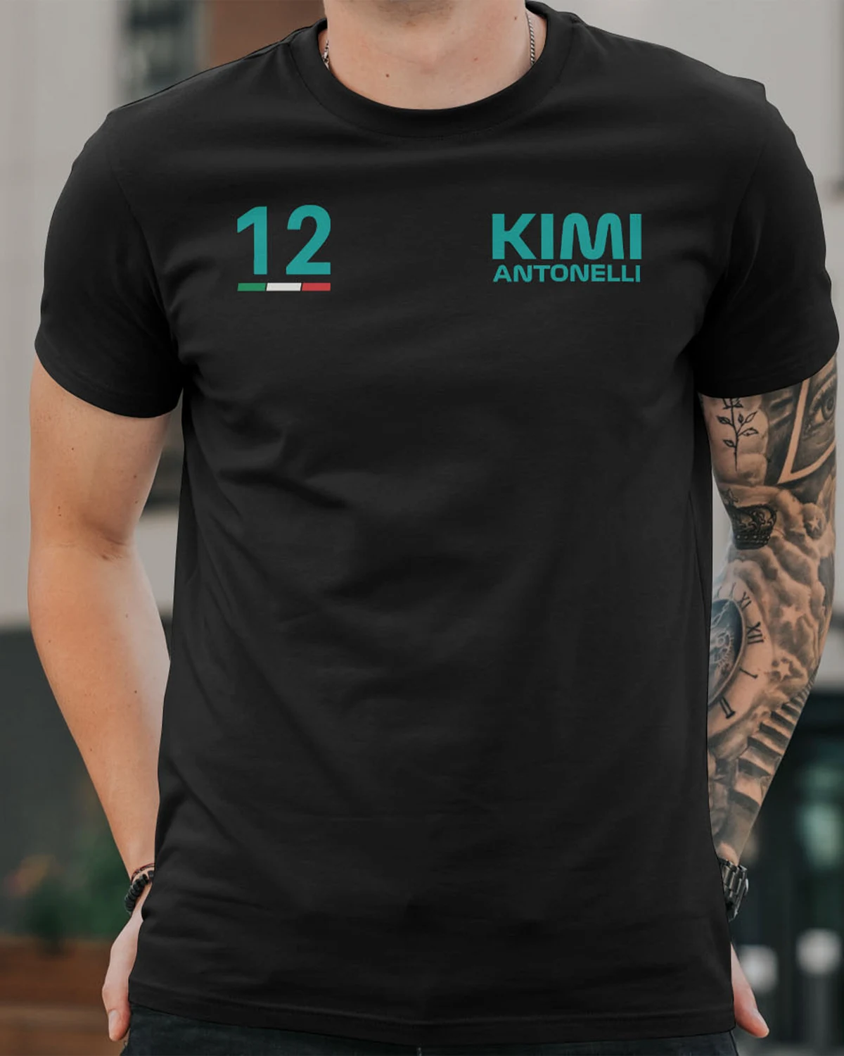 Kimi Antonelli 12 T-Shirt for Kids and Adults, F1 Fan Shirt